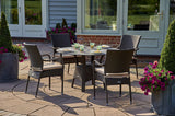 122cm Windsor Bronze Round Dining Table